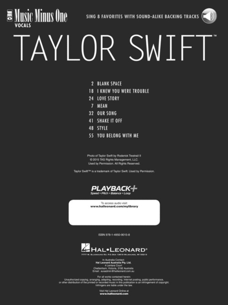 Taylor Swift - Sing 8 Favorites image number null