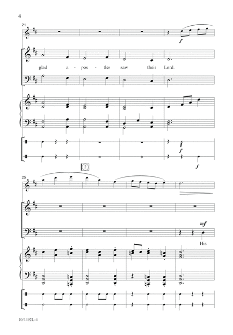A Gaelic Easter Celebration 2-Part scores gallery preview page 4