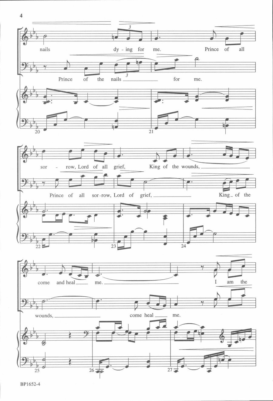 King of the Wounds 4-Part scores gallery preview page 4
