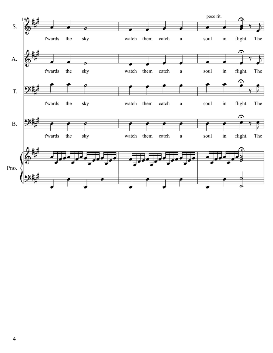 The Whippoorwill 4-Part scores gallery preview page 4