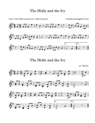 The Holly And The Ivy (arr. Patrick Roulet)