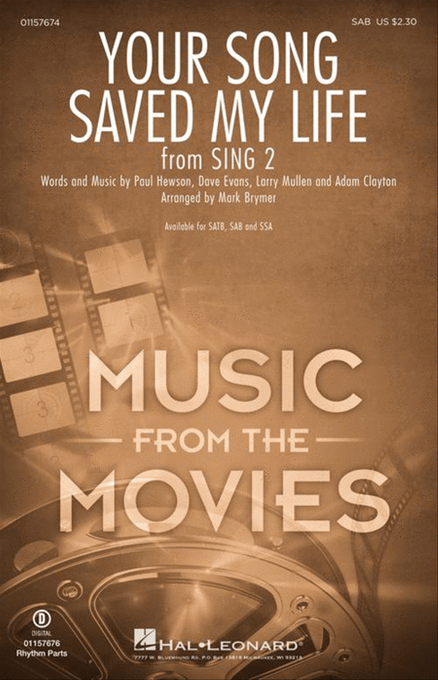 Your Song Saved My Life 3-Part scores gallery preview page 2