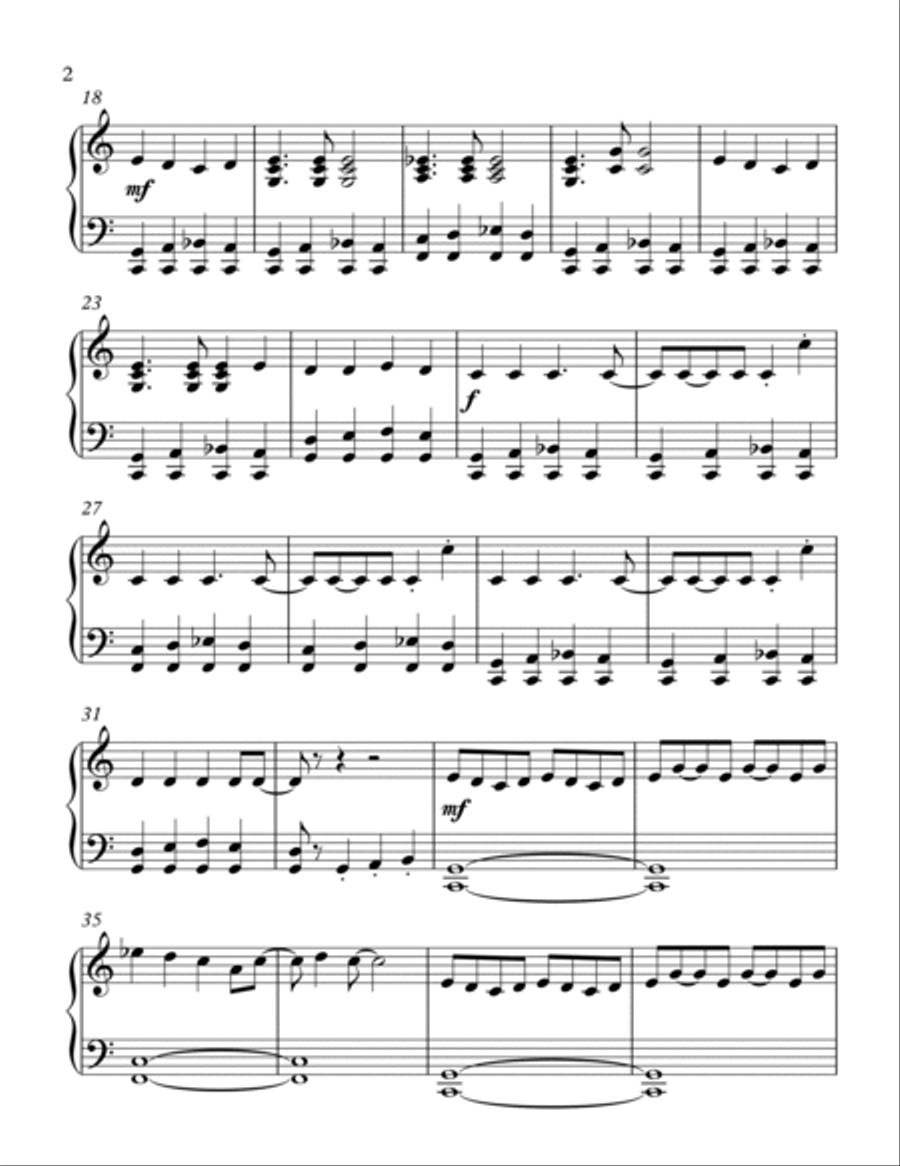 Mary's Lamb Loves to Dance Piano Method scores gallery preview page 2