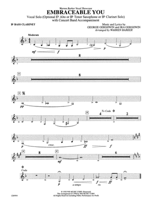 Embraceable You: B-flat Bass Clarinet