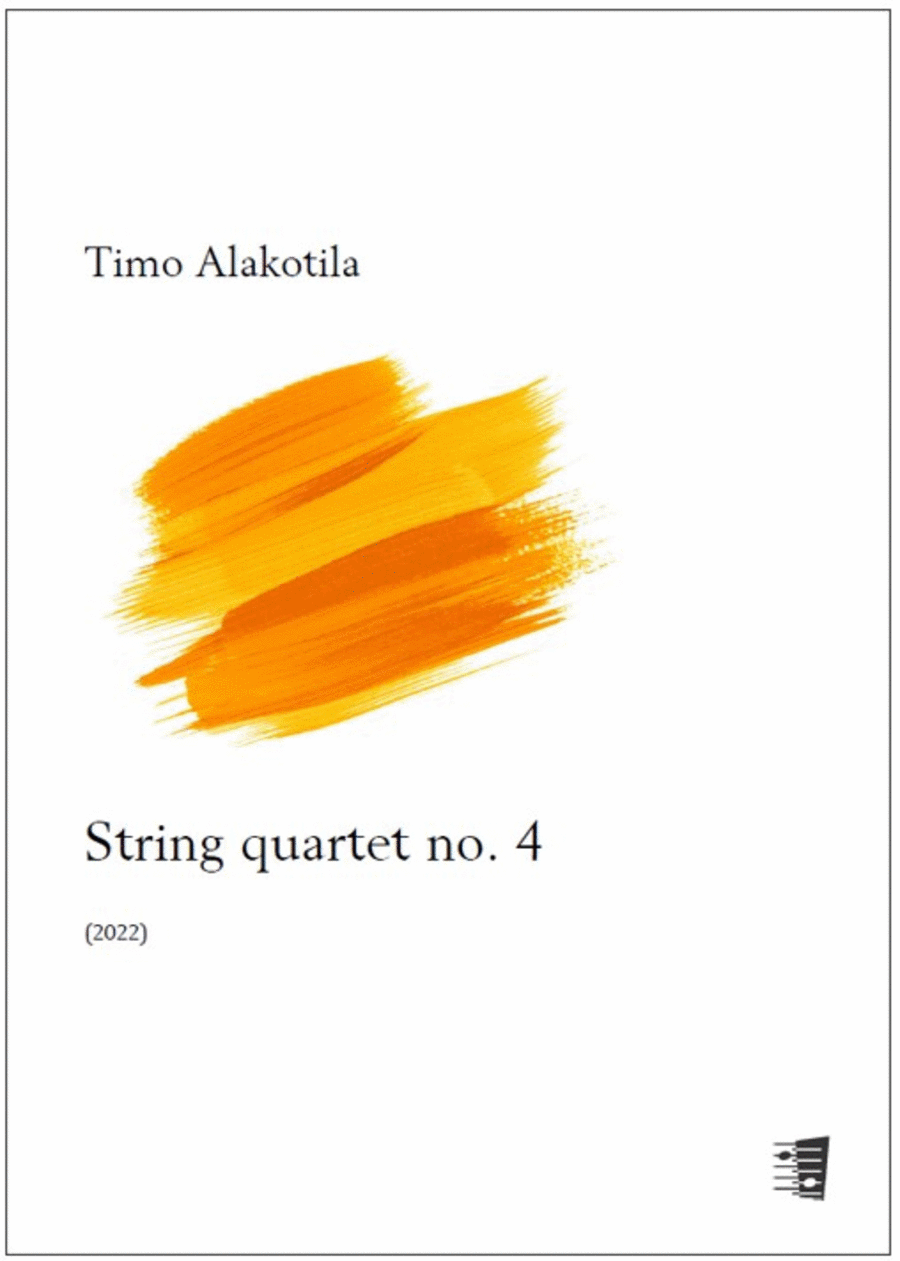 String quartet no. 4 - Score & parts