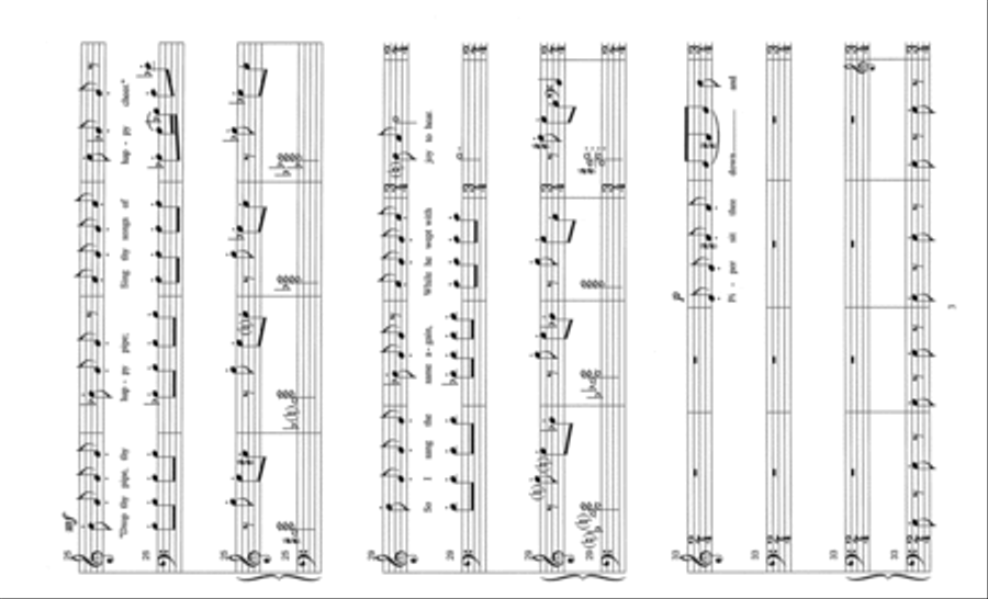 Tears of Gold (2000) Tears of Gold (2000) Chamber Music scores gallery preview page 5