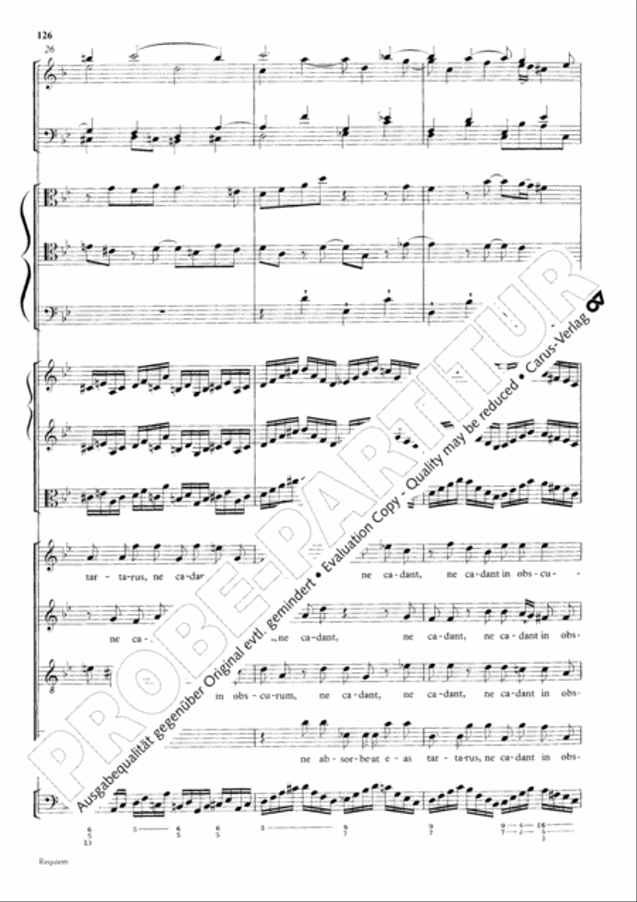 Requiem Requiem 4-Part scores gallery preview page 133