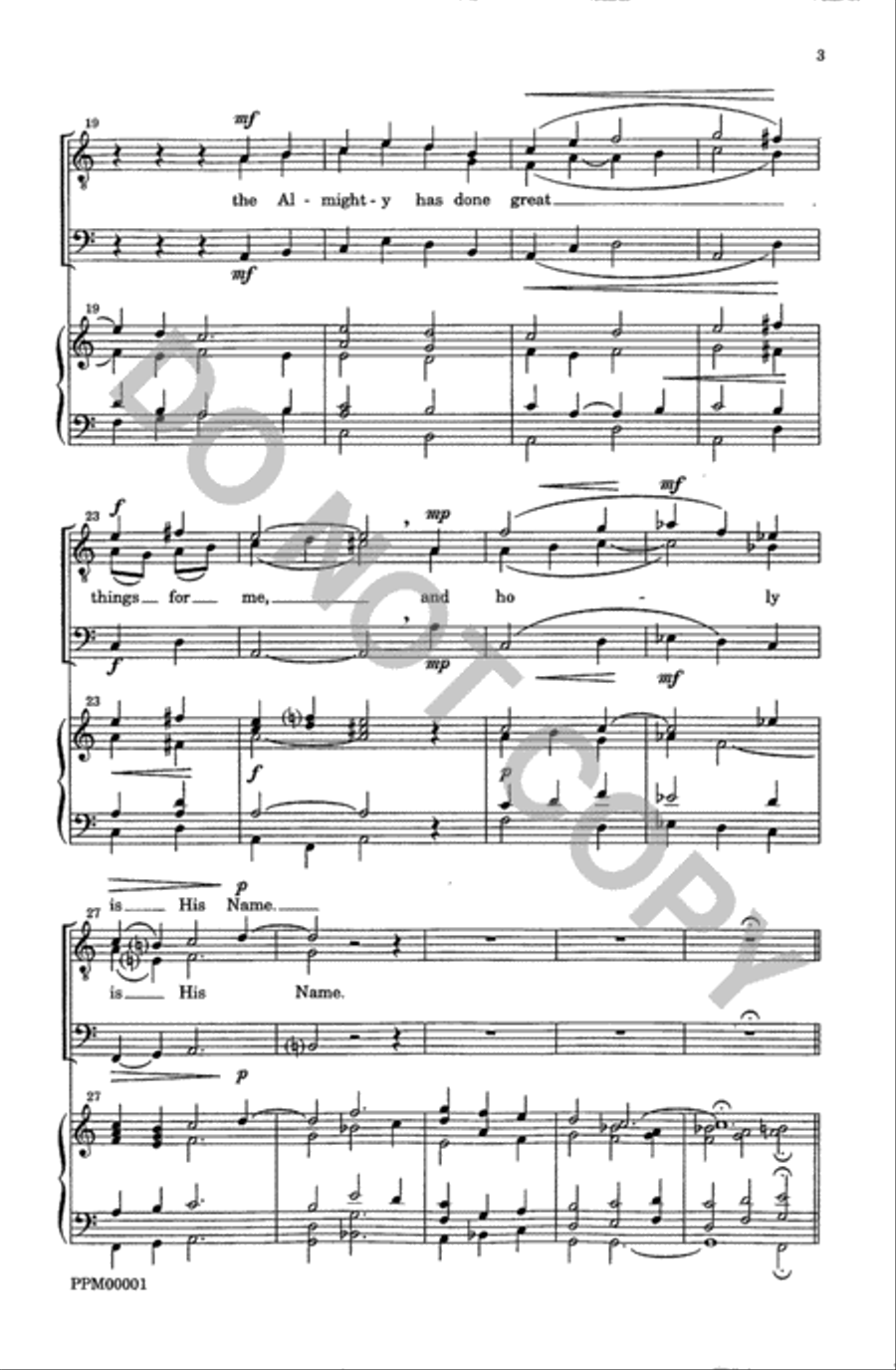 Magnificat and Nunc Dimittis (Walsingham Service) TTBB scores gallery preview page 5