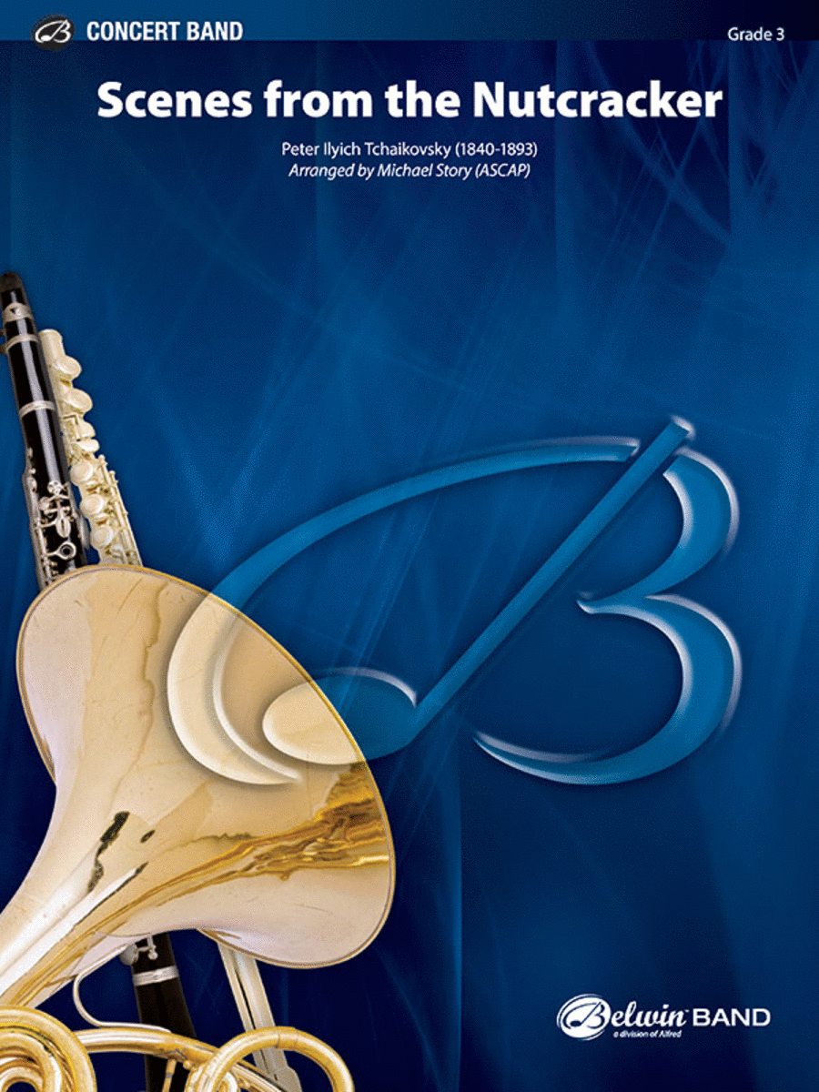 Scenes from The Nutcracker Concert Band scores gallery preview page 1