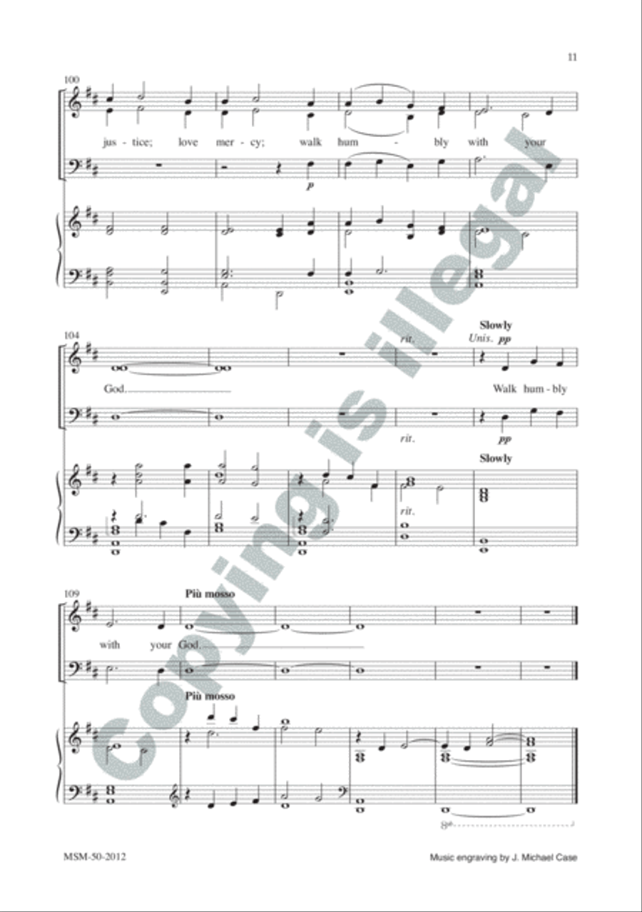 What Does the Lord Require? 3-Part scores gallery preview page 10