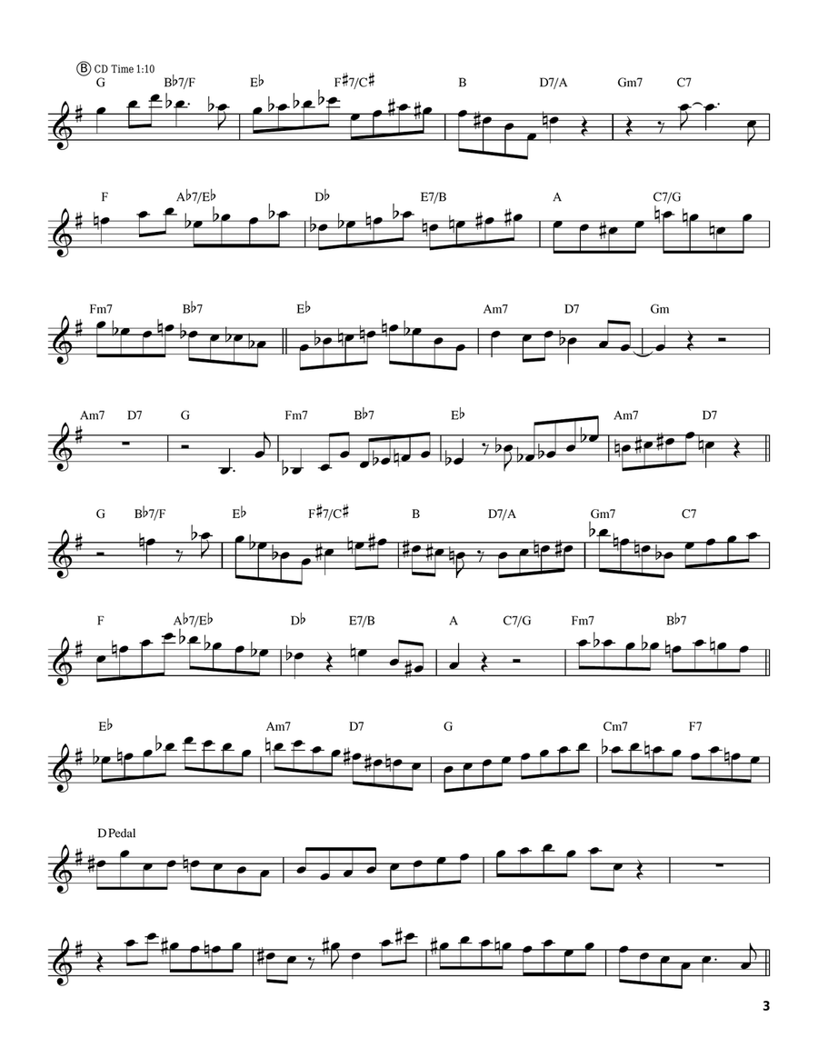 Satellite Tenor Saxophone scores gallery preview page 3