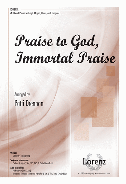 Praise to God, Immortal Praise image number null