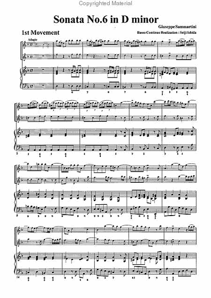 Sonata No. 6 in D minor