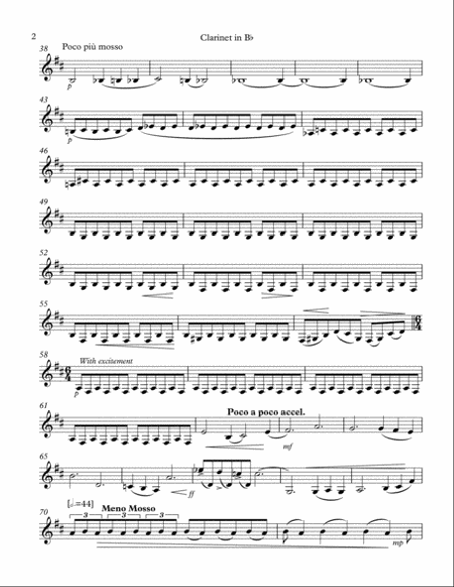 I Come From Water/Parts Large Ensemble scores gallery preview page 5