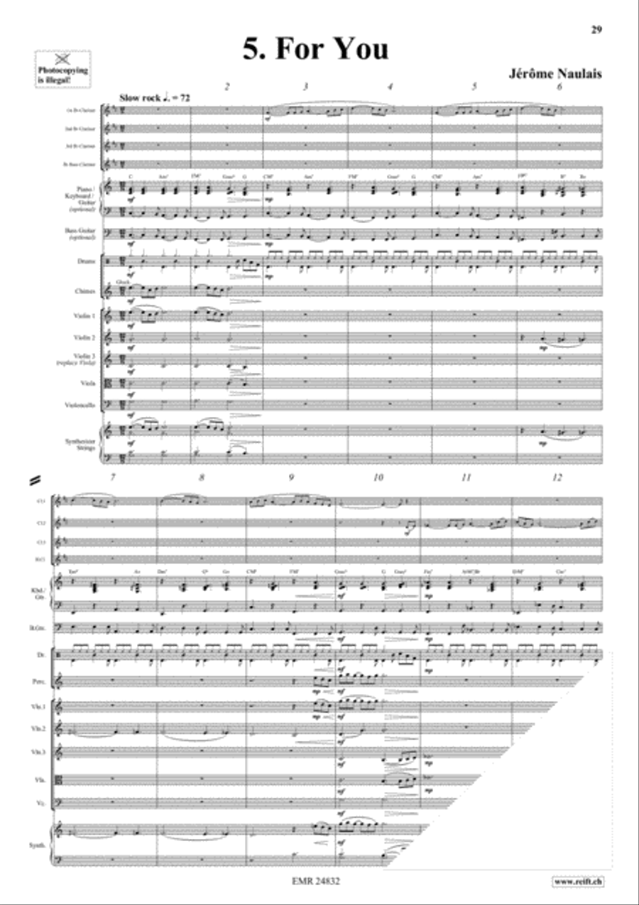Play With Your Band Volume 2 Clarinet Quartet scores gallery preview page 7