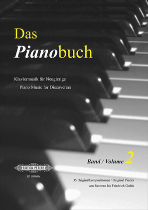 Book cover for Das Pianobuch -- Piano Music for Discoverers