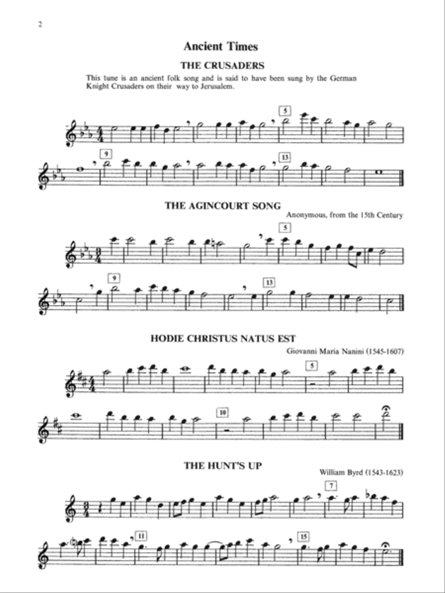 66 Festive & Famous Chorales for Band Concert Band scores gallery preview page 3