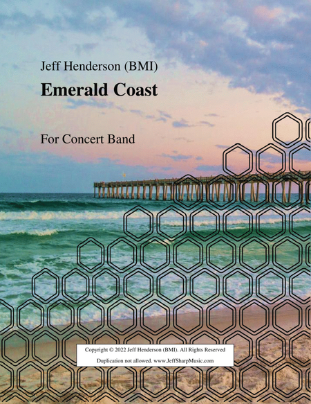 Emerald Coast by Jeff Henderson Concert Band - Digital Sheet Music
