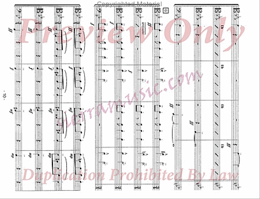 Lassus Trombone Trombone Quartet scores gallery preview page 11