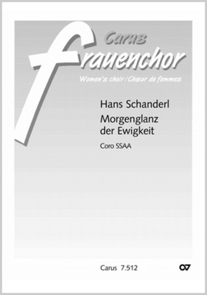 Book cover for Morgenglanz der Ewigkeit