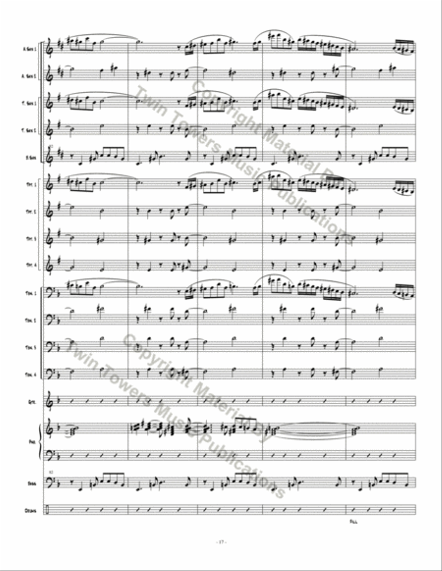 Grind Smooth Jazz Ensemble scores gallery preview page 18