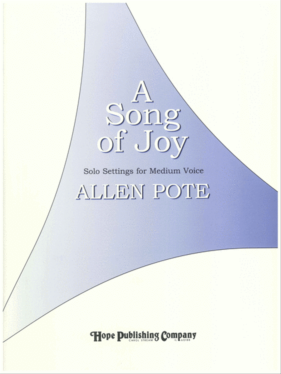 A Song of Joy A Song of Joy Medium Voice scores gallery preview page 1