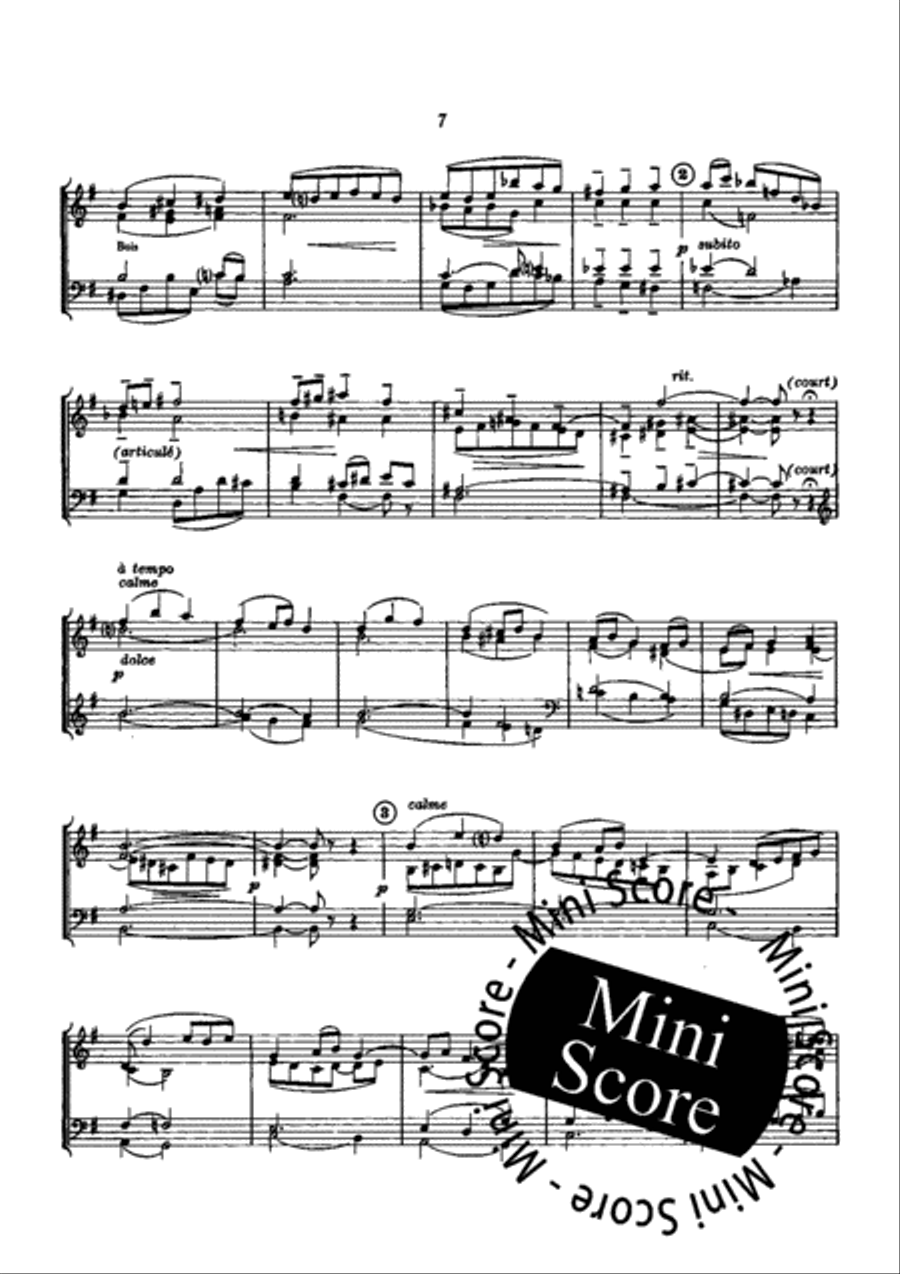 Trois Pieces Breves Trois Pieces Breves Concert Band scores gallery preview page 14