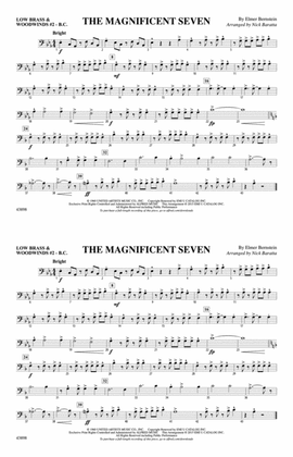 The Magnificent Seven: Low Brass & Woodwinds #2 - Bass Clef