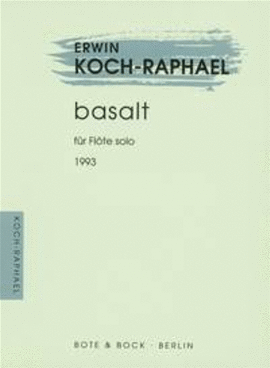 Basalt Flute Solo scores gallery preview page 1