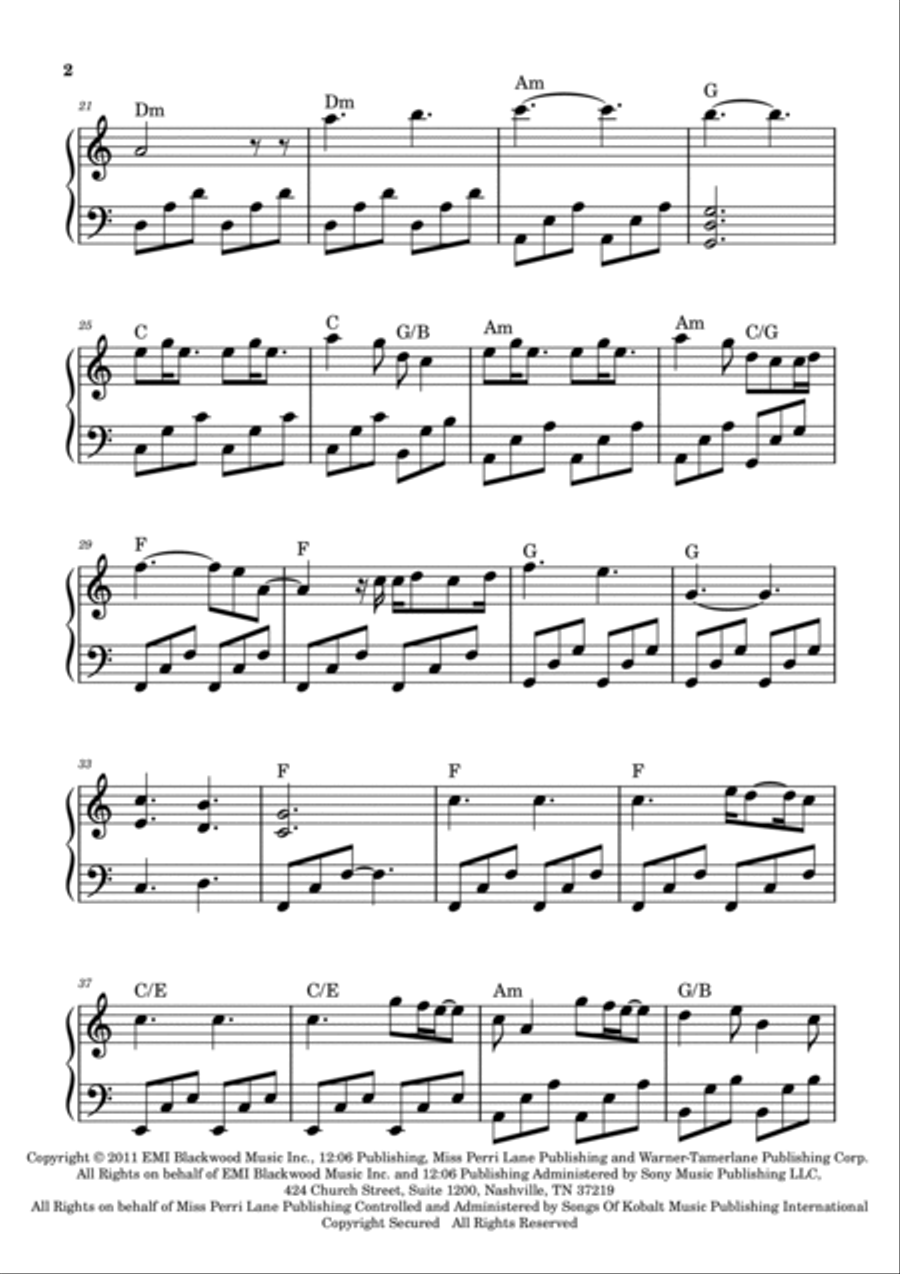 A Thousand Years Voice scores gallery preview page 2