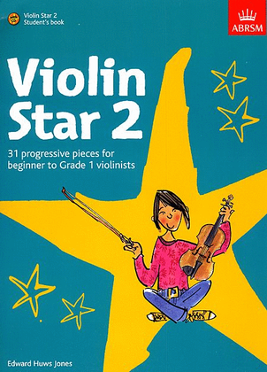 Book cover for Violin Star 2, Student's book, with CD
