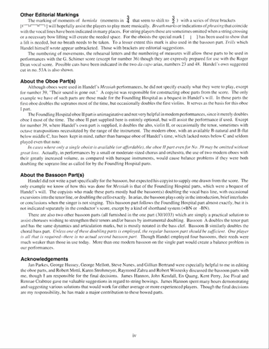 Messiah - Bassoon A Bassoon Solo scores gallery preview page 6