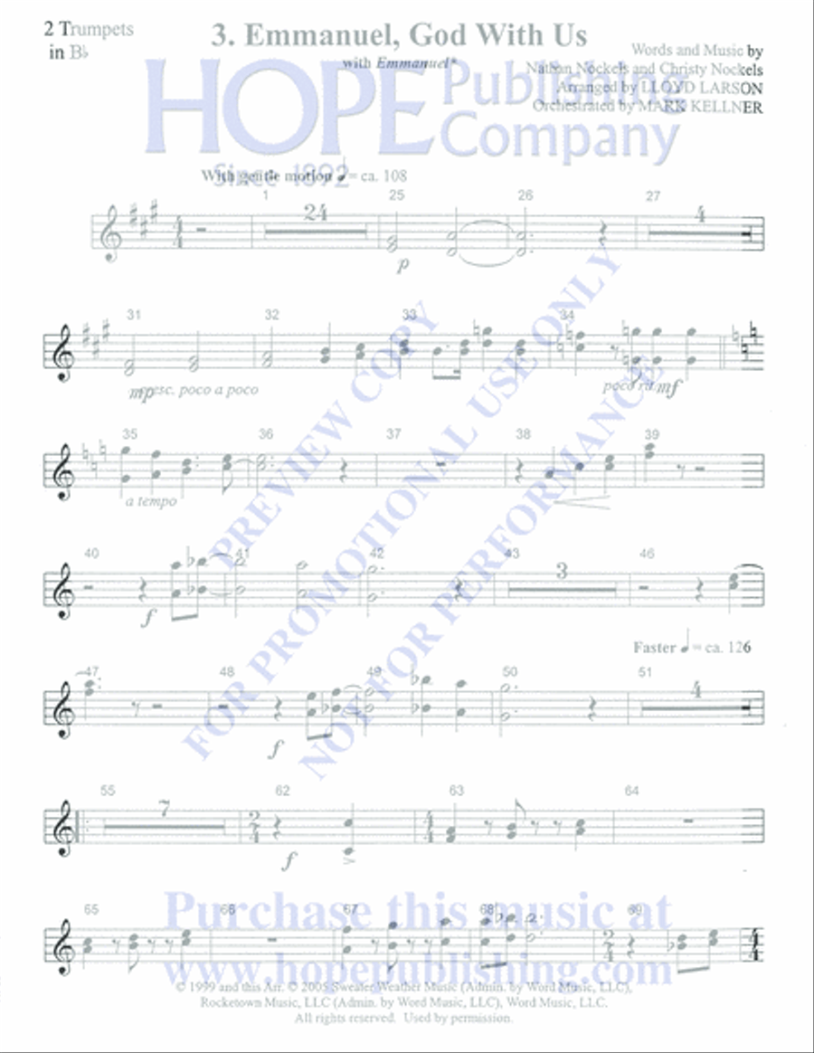 Emmanuel Emmanuel Orchestra scores gallery preview page 236