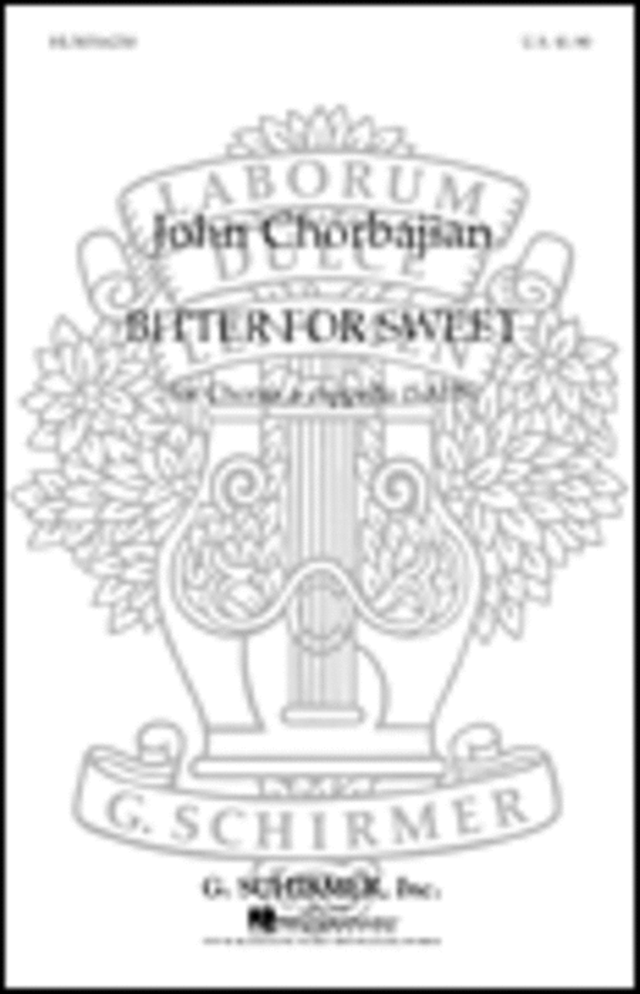 Bitter For Sweet - A Cappella 4-Part scores gallery preview page 1