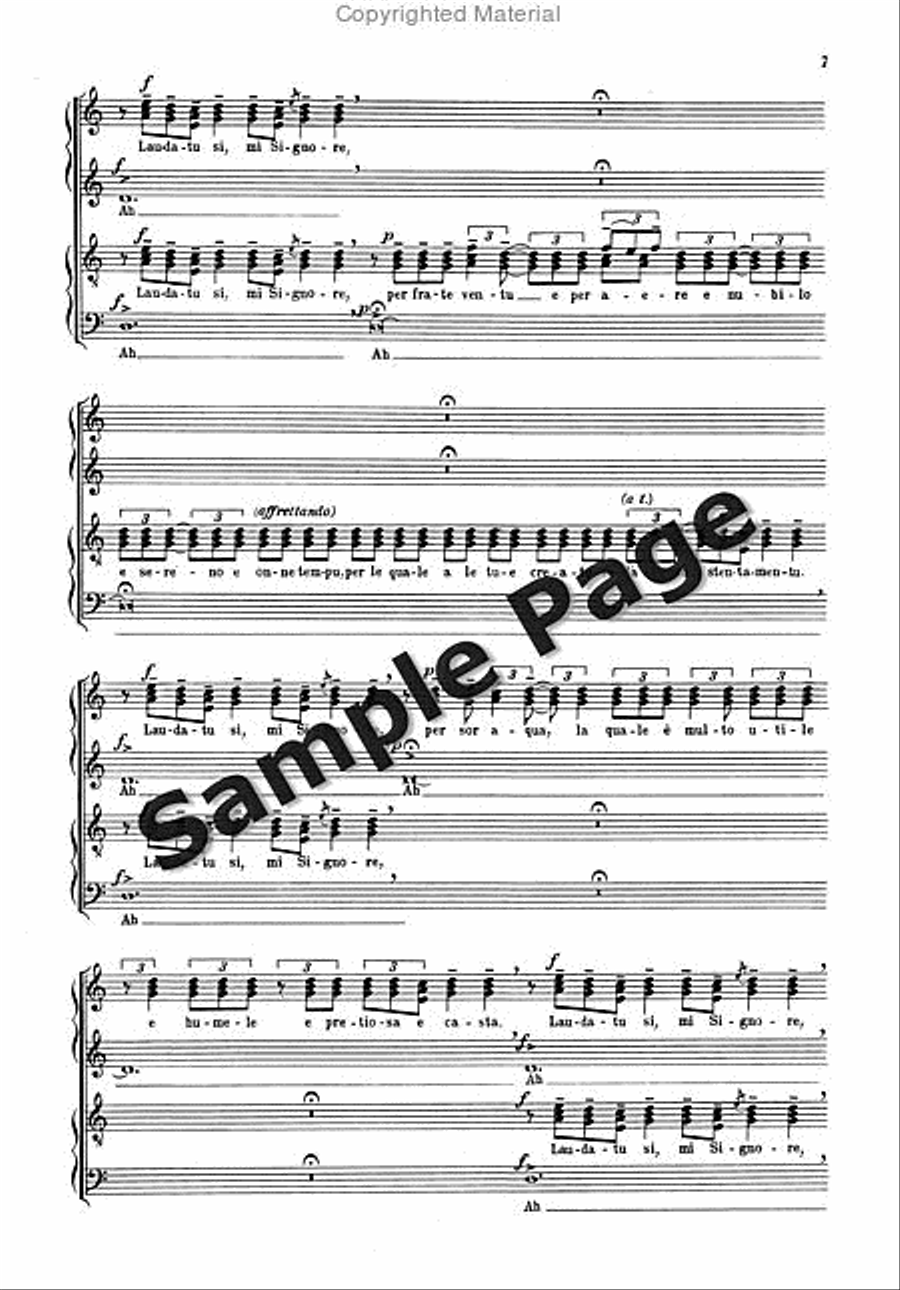 Concento di voci 4-Part scores gallery preview page 8