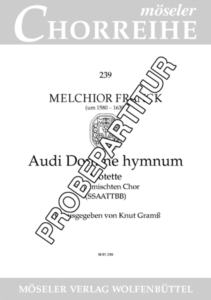 Audi, Domine, hymnum