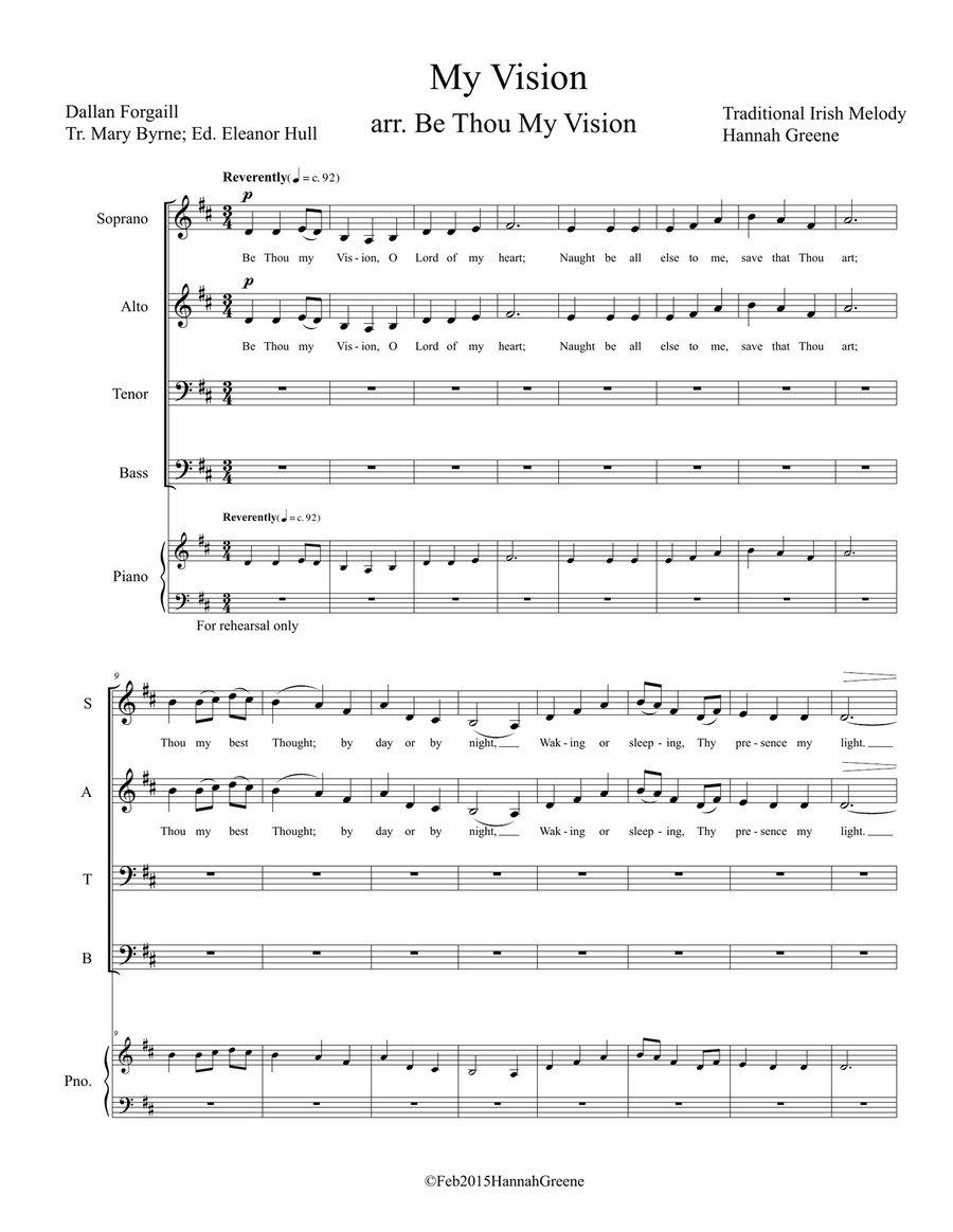 My Vision 4-Part scores gallery preview page 2