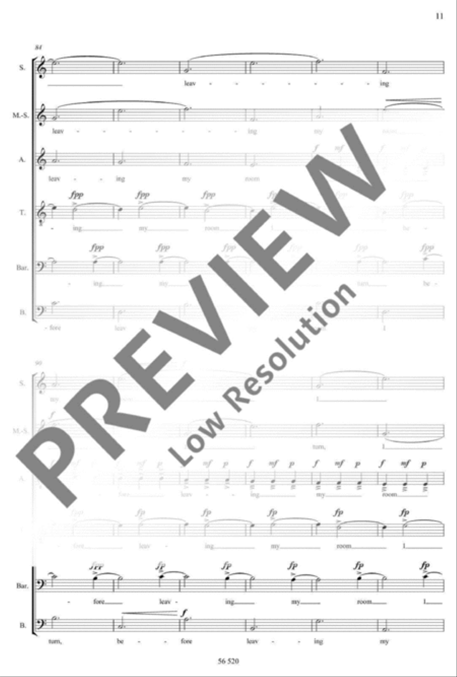 in spite of everything Mixed Choir scores gallery preview page 12