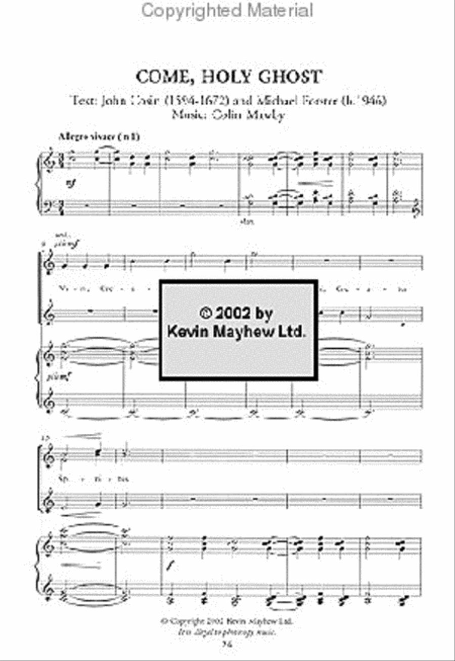 The Three Great Festivals - Mixed Voices Unison Choir scores gallery preview page 4