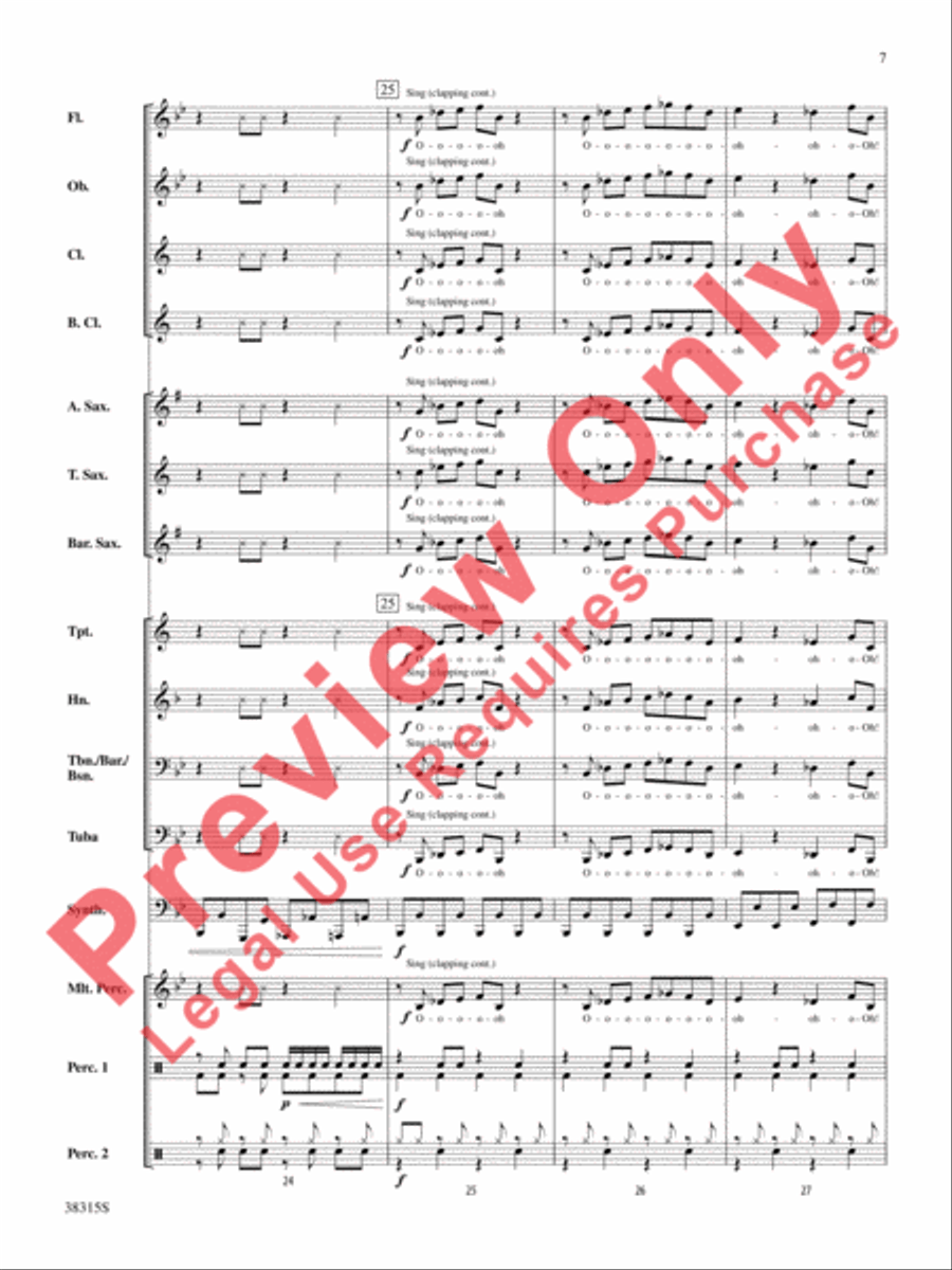 Kernkraft 400 Kernkraft 400 Concert Band scores gallery preview page 8