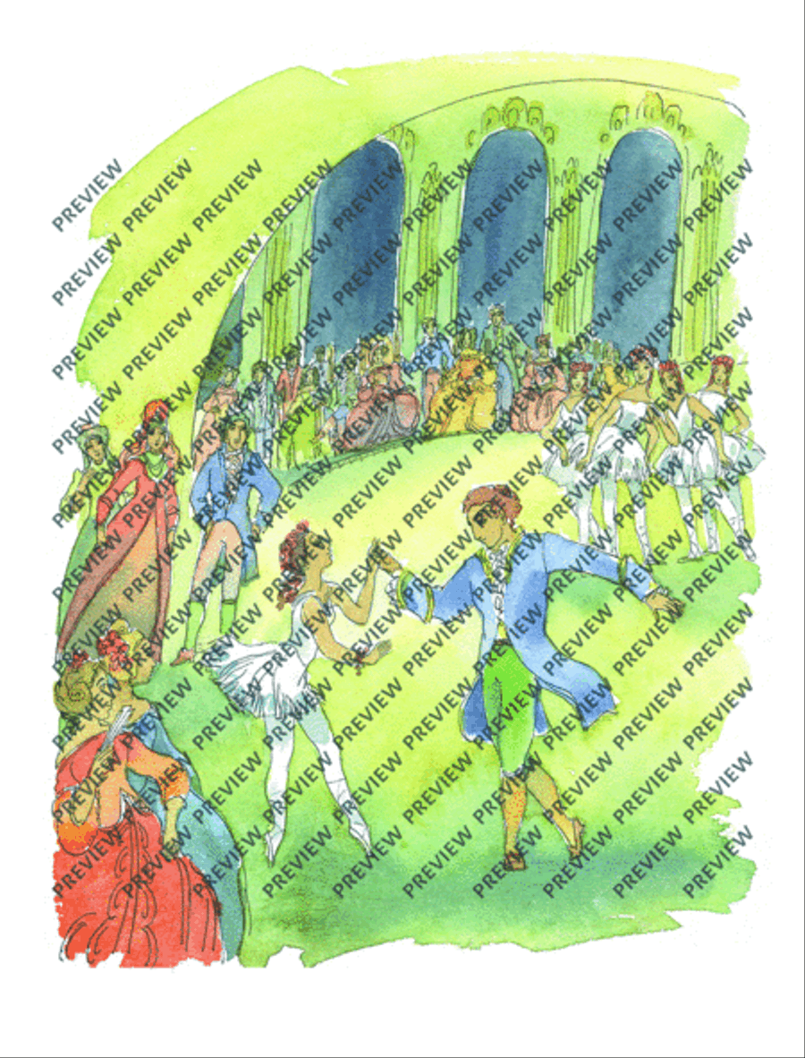 Swan Lake Swan Lake Piano Solo scores gallery preview page 15