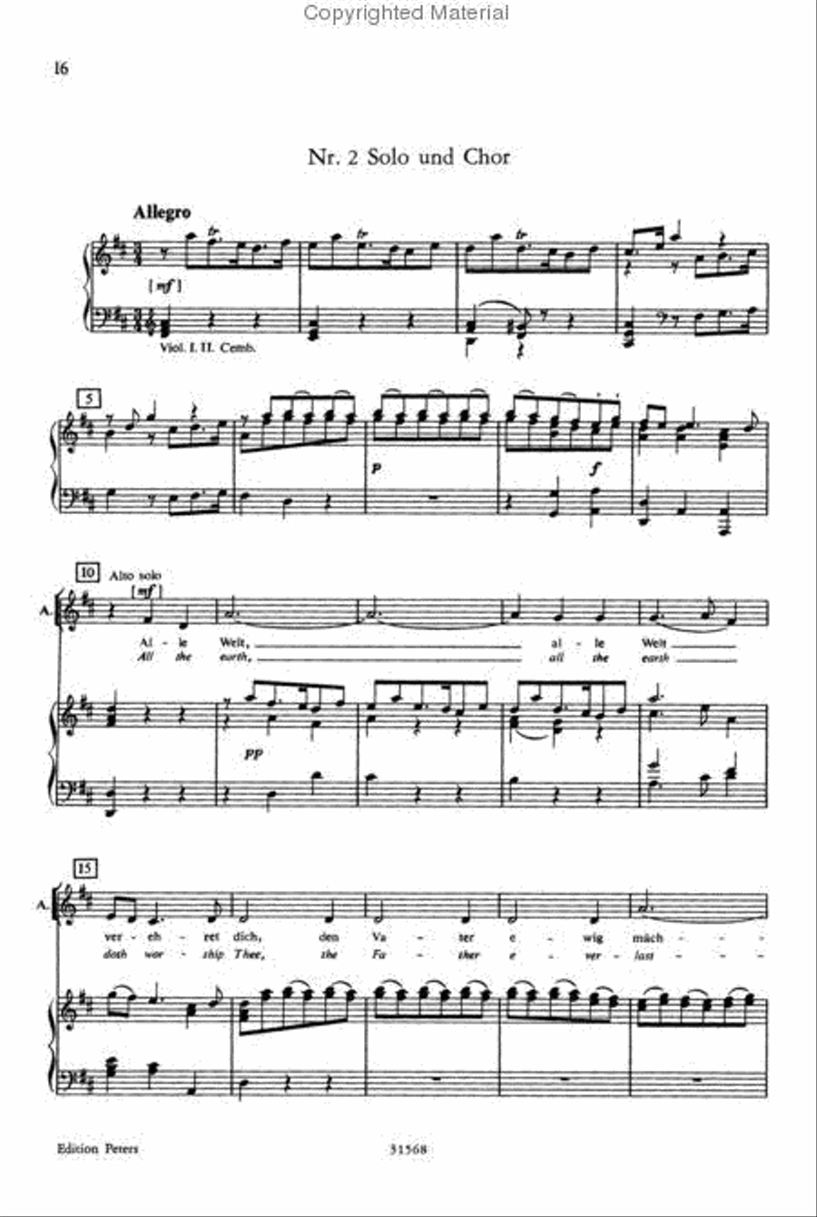Dettinger Te Deum SSATB scores gallery preview page 3