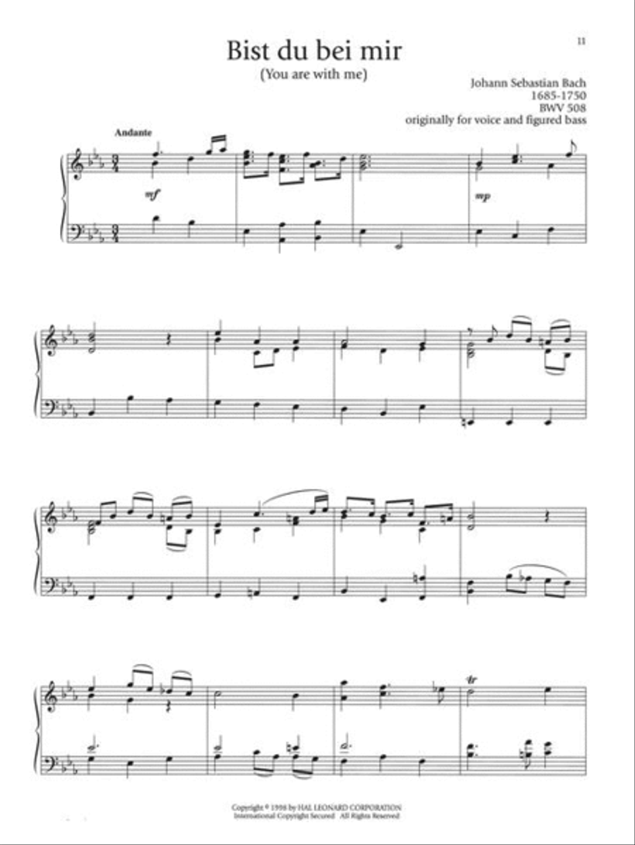 The Big Book of Classical Music Piano Solo scores gallery preview page 9