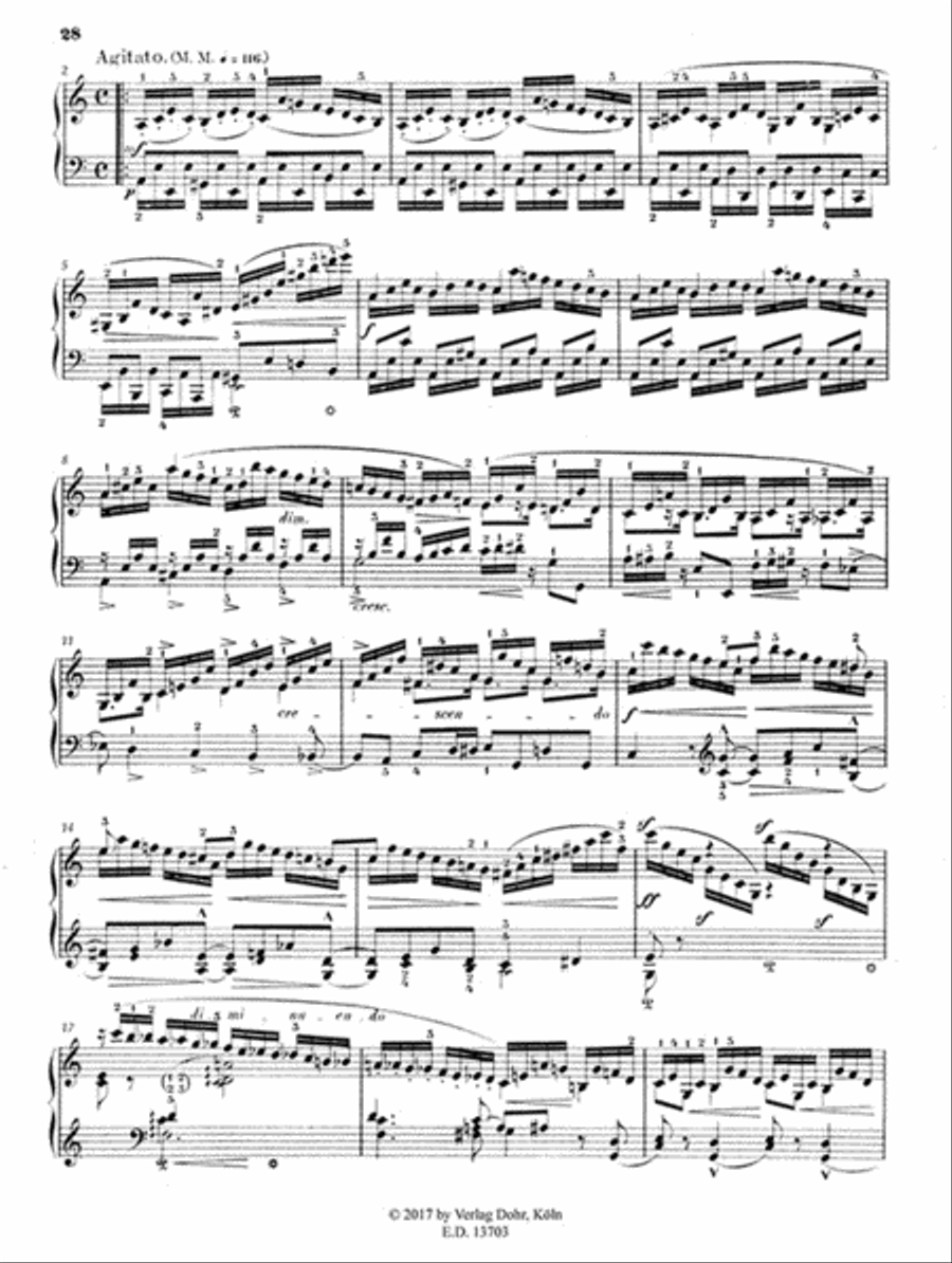 Studien nach Capricen von Paganini bearbeitet op. 3 (Reprint der 