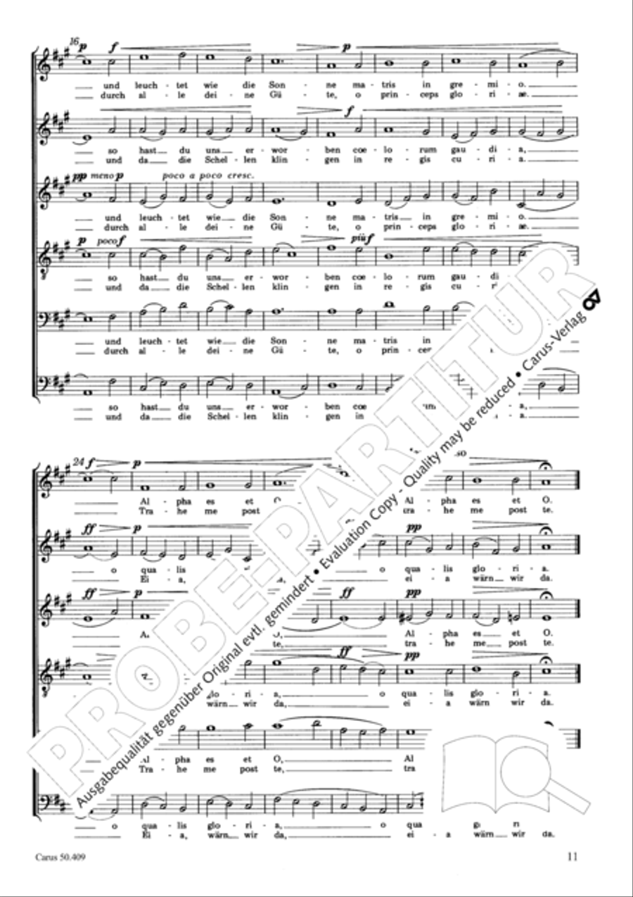 Zwolf deutsche geistliche Gesange Score scores gallery preview page 12