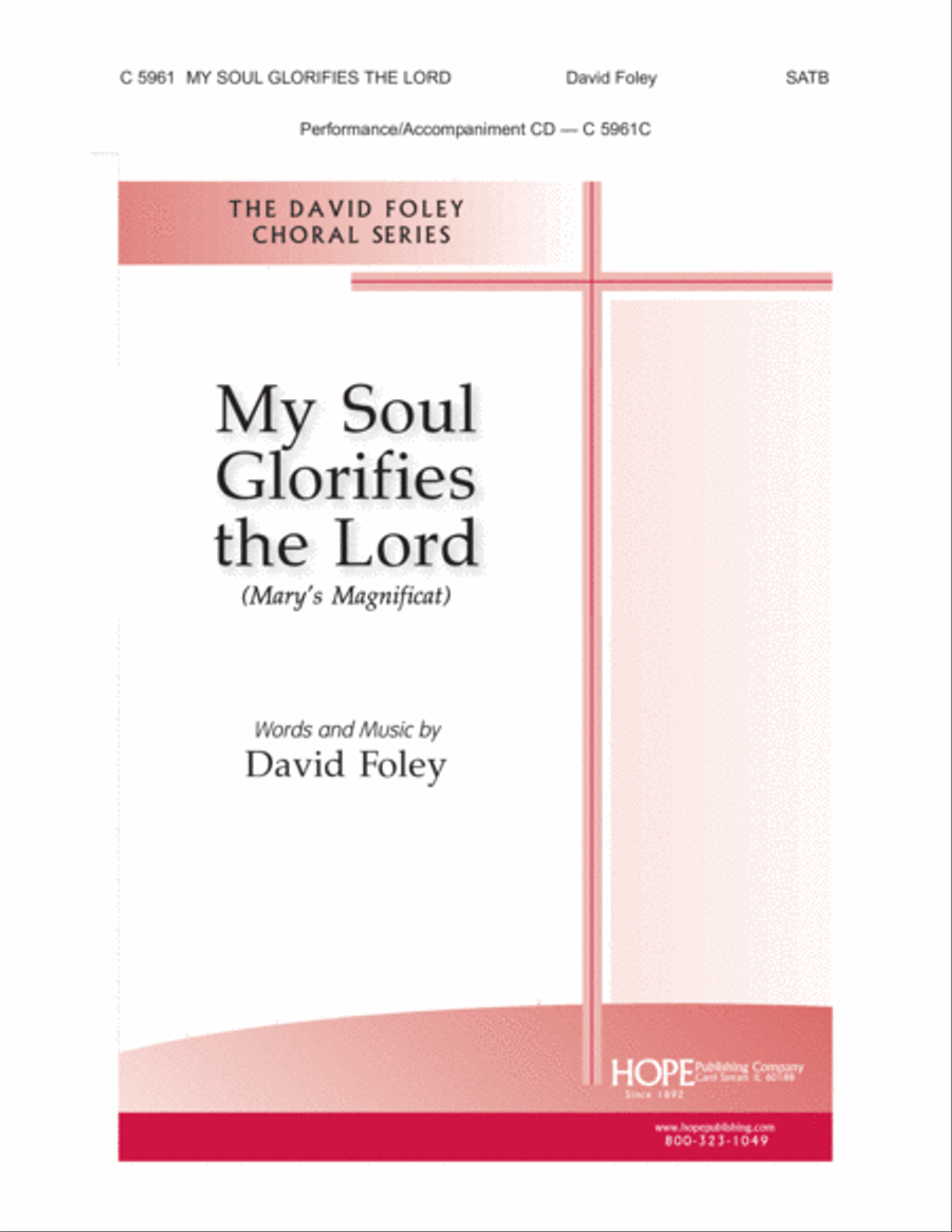 My Soul Glorifies the Lord (Mary's Magnificat) 4-Part scores gallery preview page 1