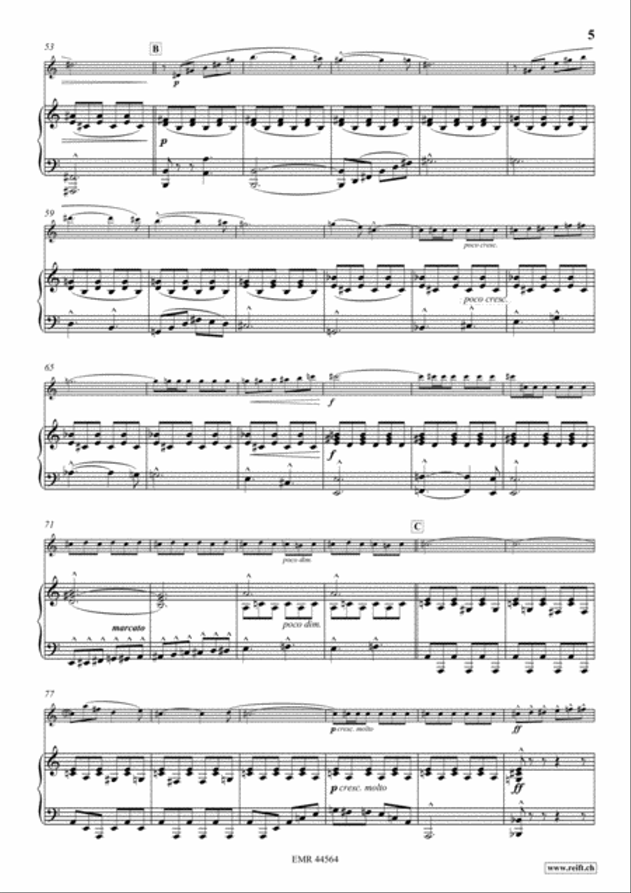 Scherzo Alto Saxophone scores gallery preview page 6