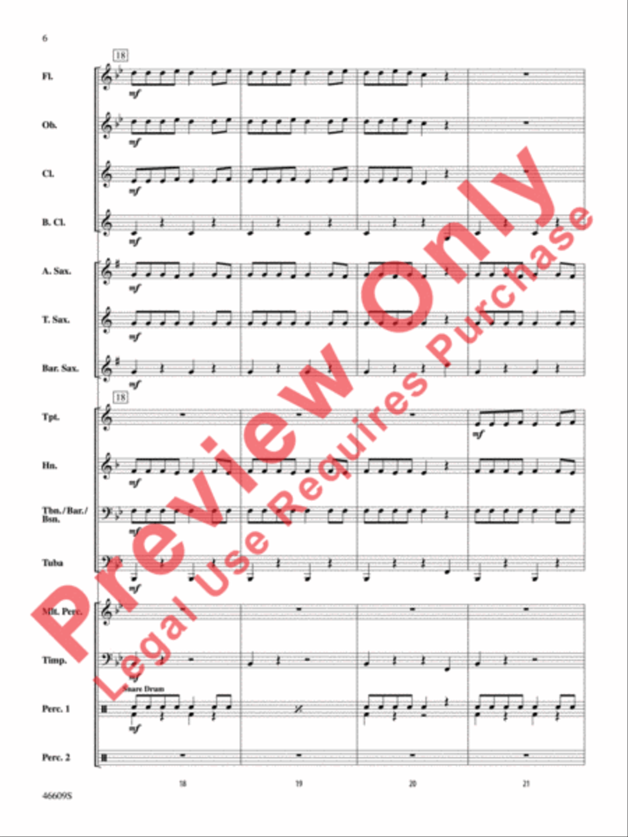 A (Very) Short History of Music Concert Band scores gallery preview page 7
