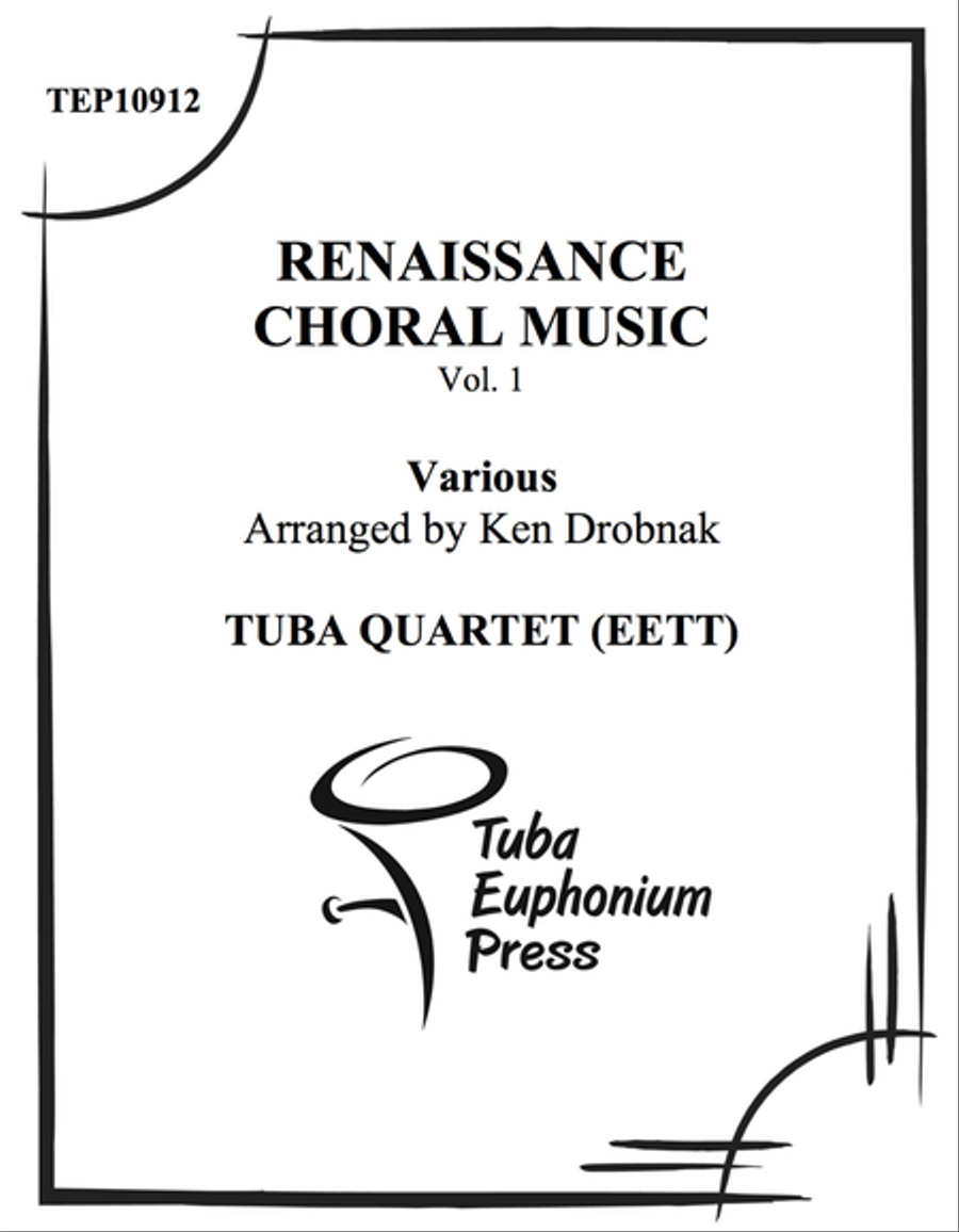 Renaissance Choral Music Choir scores gallery preview page 1
