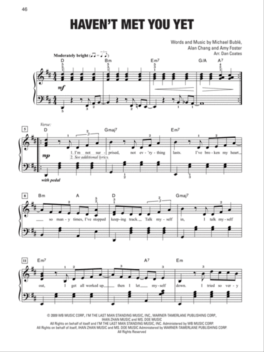 A Decade of Pop Hits -- 2000s Easy Piano scores gallery preview page 4